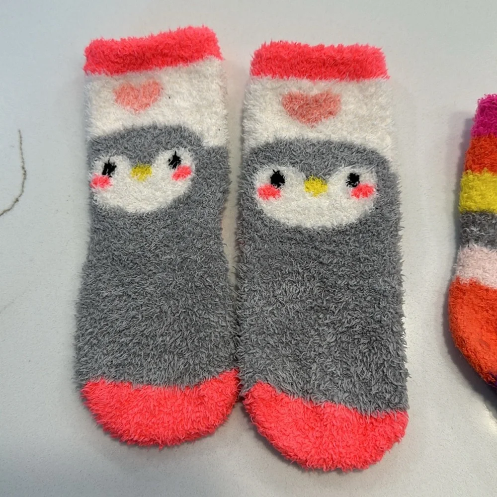 Baby gap baby Boden sock bundle size 0-2T grippy cozy socks white pink blue